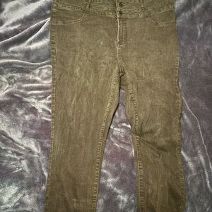 refuge Skinny High-Rise Jeans in black